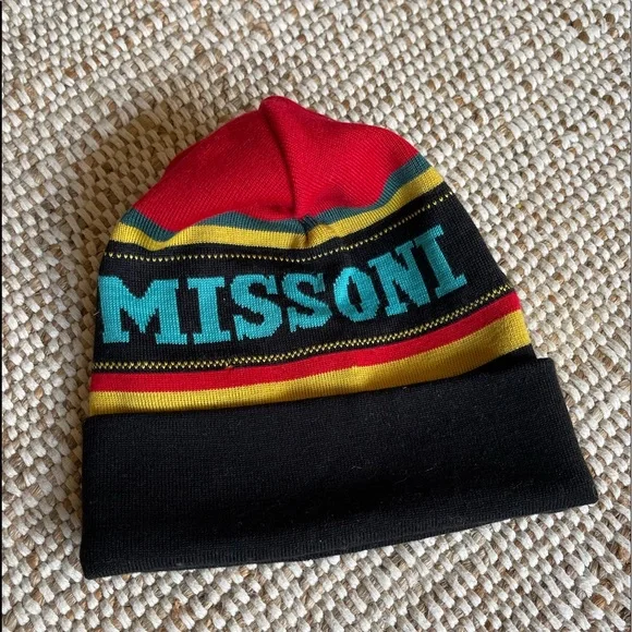 Missoni Beanie Unissex NWT Missoni BEANIE UNISEX - Beanie - black/white/black - Zalando main image 2